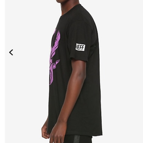 NWT NEFF FORTNITE RAGNAROK black mask face shirt L - Picture 12 of 13